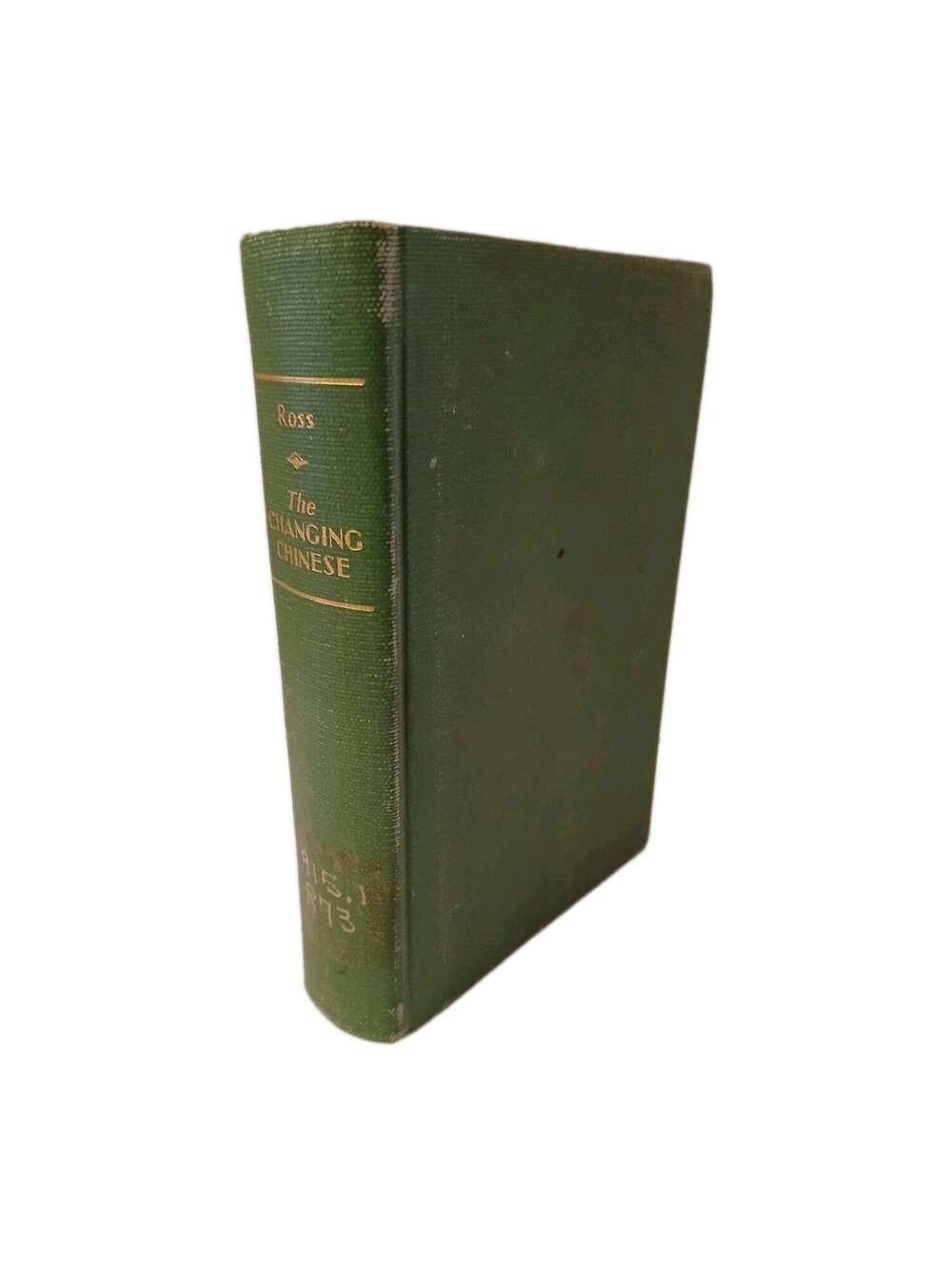 the changing chinese edward ross 1914 Hardback Exlibrary